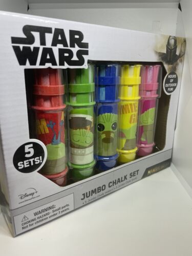 Star Wars Disney Baby Yoda Chalk Set The Mandalorian New