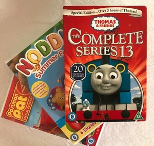 3x Children’s DVD’s - Thomas&Friends - Postman Pat - Noddy - U - Picture 1 of 2