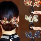 Frauen Lazy Hair Curler Butterfly Twisting Haarspange Zubehör Maker Pin Bun J7K0