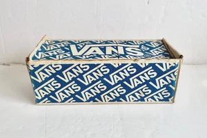 Vintage VANS Skateboarding Shoes Skate USA California EMPTY SHOE BOX ONLY - Picture 1 of 6