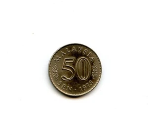 1973 Malaysia 50 Sen Coin - Picture 1 of 2