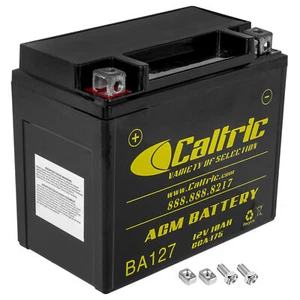 Caltric AGM Battery for Yamaha YZF750R 1994 1996 1997 1998 / TDM850 1992 1993 - Picture 1 of 7