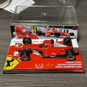 1/43 Hot Wheels Michael Schumacher F1 Ferrari F2002 personalizzato - Foto 1 di 2