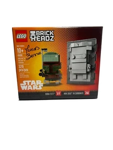 LEGO BRICKHEADZ: Boba Fett und Han Solo in Carbonite (41498) Neu versiegelt signiert - Bild 1 von 6
