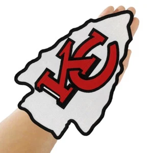 Kansas City Chiefs Nation Logo Größe 12,5""x8,0"" nähen bestickt aufbügeln Patches - Bild 1 von 11