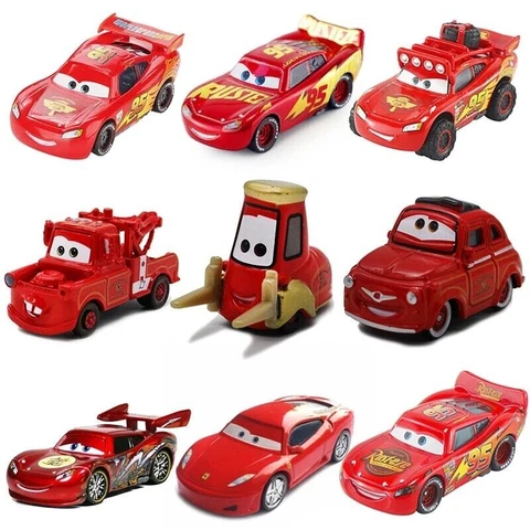 Disney Pixar Car Lightning McQueen & Red Tow Mater Diecast Toys Car Boy Gifts Cover