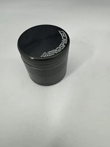 Aerospaced 1.6" 4 Piece Herb Grinder - Gunmetal Black - 40mm - New - Picture 1 of 6