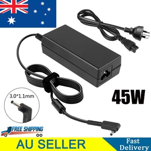 For Acer Aspire Laptop Charger AC Adapter 19V 2.37A 45W SP314-53N 3.0*1.1mm Set - Picture 1 of 8