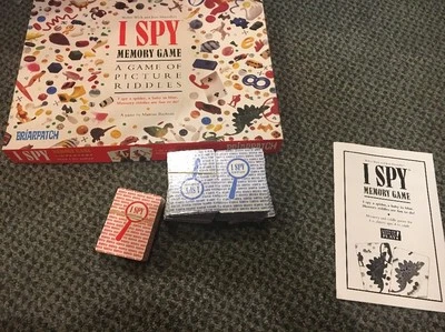 I SPY MEMORY GAME FROM BRIARPATCH Complete - Image 1 of 4