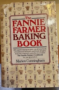 1984 The Fannie Farmer Baking Book by Marion Cunningham Cookbook - Imagen 1 de 7