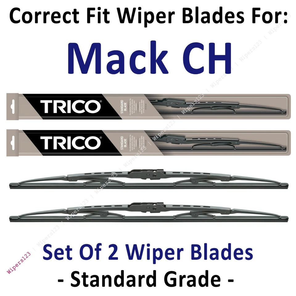 Limpiaparabrisas 2-Pack Standard - ajuste 1989-2005 Mack CH - 30200x2 Foto 1 de 1
