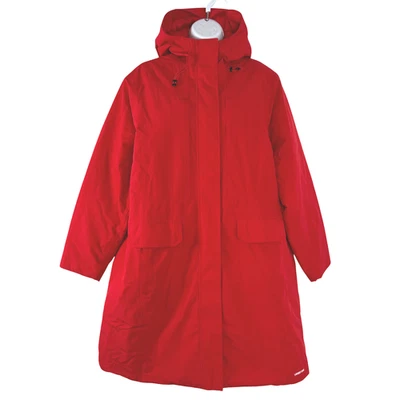 Lands' End Waterproof Insulated Raincoat Womens 1X Red Primaloft NWOT CJ-2094 - Image 1 of 4