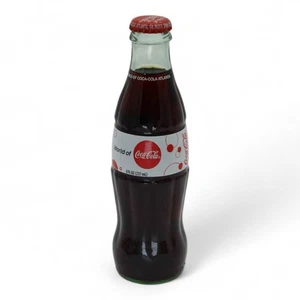 World Of Coca-Cola Limited Edition Bottle From Atlanta 8 Fl Oz Collectible Glass - Picture 1 of 6