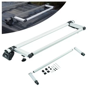 per Peugeot Partner (K9) 2018- Rullo di carico per portapacchi Kammbar Argento - Picture 1 of 10