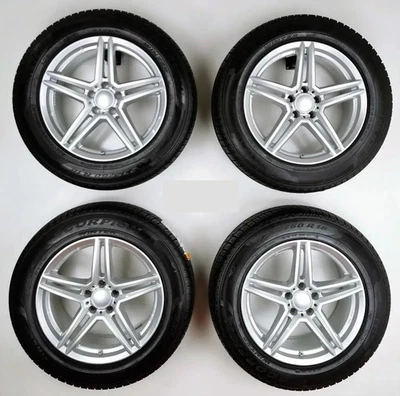 Mercedes GLC W253 X253 18 Zoll Räder Rial M10 Silber 235/60R18 Pirelli MO RDK - Bild 1 von 4