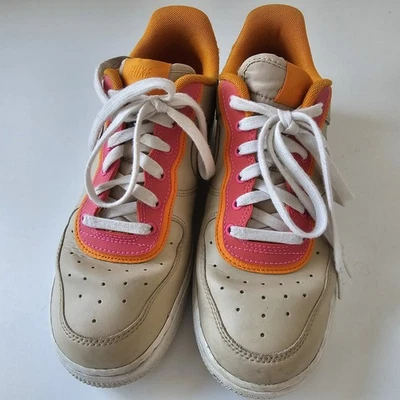 Nike Air Force 1 '07 SE Tenis Mujer 8 Zapato Rosa Tostado Cuero AA0287-202 Foto 1 de 4