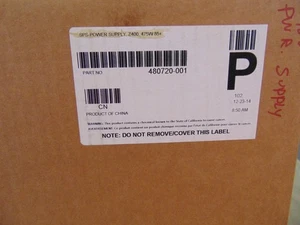 480720-001 468930-001 For HP Workstation Z400 475W Power Supply DPS-475CB-1 - Afbeelding 1 van 3