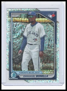 2024 Bowman - Enmanuel Bonilla - Chrome Prospects Speckle Refractors #/299 - Imagen 1 de 2