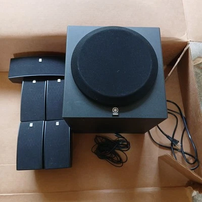 Yamaha RX-V473 5.1 Channel  Speaker Bundle, Speakers And Sub Only Replacement  - Image 1 of 4