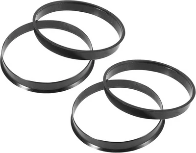 X AUTOHAUX 4 piezas plástico 72,56 mm a 74,1 mm buje de coche anillos centrados diámetro de rueda centro Foto 1 de 4