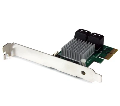 Tarjeta Controladora RAID SATA III StarTech 4 Puertos PCI Express 2.0 BAJA/ALTA Foto 1 de 3