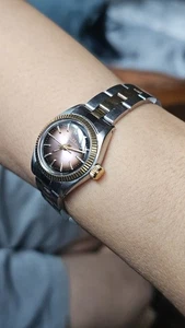 Vintage Rolex Oyster Perpetual 6719 Box & Papers Women's Automatic Watch 1979 - Picture 1 of 24