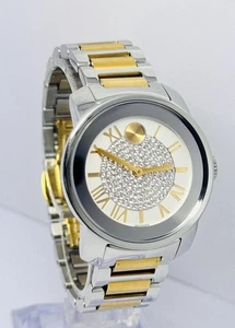 Reloj suizo Movado Bold Luxe para mujer esfera de cristal dos tonos 32 mm acero 3600256 - Imagen 1 de 9