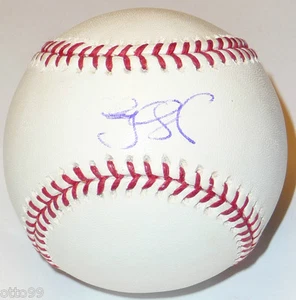 AUBREY HUFF SIGNED MLB BALL DEVIL RAYS ASTROS ORIOLES TIGERS GIANTS JSA AUTH COA - Picture 1 of 2