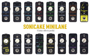 SONICAKE Serie Gitarreneffekt Pedal Distortion Overdrive Reverb Phaser Chorus DE