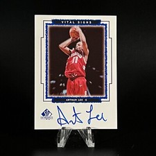 Arthur Lee 1999 SP Top Prospects Vital Signs #AL Autograph Stanford LOOK!! 2