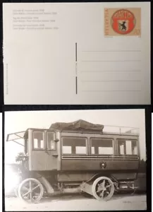 Switzerland 1998 - post omnibus Martini post paid postcard - Picture 1 of 1