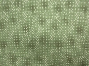 4- Yds x 43 In Green Dots Fabric Quilting Cotton JoAnn Fabrics Design Polka (142 - Picture 1 of 5