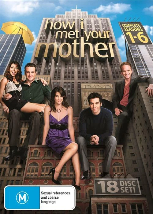 HOW I MET YOUR MOTHER : SEASONS 1-6 – DVD, 18-DISC BOX SET- R-4 NEW/SEALED  - Image 1 of 1