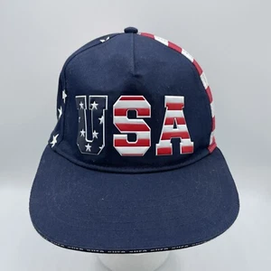 USA Hat Boys L/XL Snapback Stars Stripes Childrens Place Baseball Cap Patriotic - Picture 1 of 9