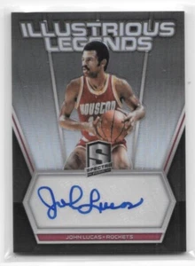 John Lucas 2017-18 Panini Spectra Prizm Auto Autograph 016/149 Rockets - Picture 1 of 2