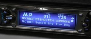 Panasonic CQ-MRX7000D 1DIN MD/CD/DSP/EQ/AUX Tested Working JP - Picture 1 of 10