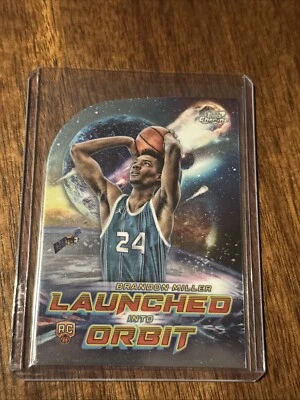 2023-24 Topps Cosmic Chrome Brandon Miller Launched Into Orbit (RC) - Image 1 of 2