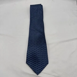 Vtg Walt Disney Men's Necktie Mickey Mouse RN 19388 Blue Mickey Heads - Picture 1 of 6
