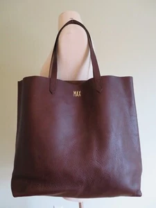 NEU MIT ETIKETT MADEWELL TRANSPORTTASCHE, DUNKLER KAKAO, MONOGRAMMIERT MAX, B6946 178 $ - Bild 1 von 6