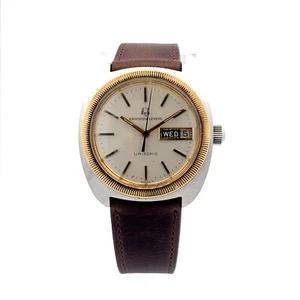 Universal Geneve Unisonic esfera crema dos tonos acero inoxidable 14KYG - Imagen 1 de 5