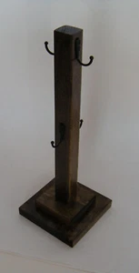 Taza de café de madera hecha a mano árbol (tazas NO incluidas) - Imagen 1 de 3