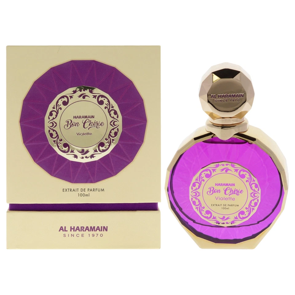 Bon Cherie Violette de Al Haramain para mujer - 3,33 OZ Extrait De Parfum Spray Foto 1 de 1