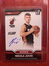 NIKOLA JOVIĆ 2022-23 Panini Donruss Next Day Autograph On Card AUTO RC