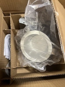Lightolier LyteProfile 4" Round Elyte 4 RD 1500 90 40K OPN CD WH 0-10V White New - Picture 1 of 3