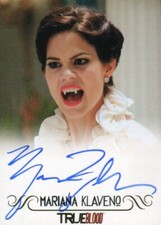 True Blood Premiere Edition Mariana Klaveno Lorena Autograph Card