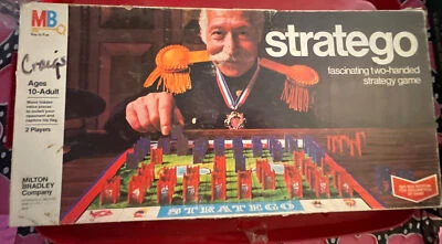 Vintage 1975 Stratego Board Game complete Miltom Bradley MB - Image 1 of 2
