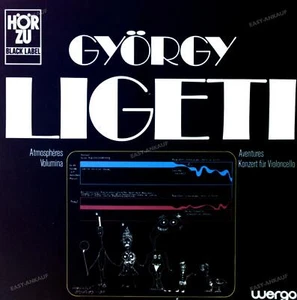 György Ligeti - Atmospheres / Konzert Für Violoncello GER LP Hör Zu Black ' - Picture 1 of 1