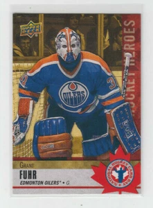 2020 UD National Hockey Card Day Grant Fuhr Hockey Heroes card #CAN-11 - Bild 1 von 2