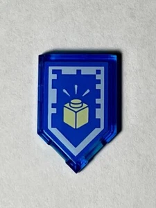 Tile, Modified 2 x 3 Pentagonal LEGO NEXO KNIGHTS Power Shield - Cool Creation - Picture 1 of 1