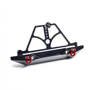 Rear Bumper w/ Tire Carrier for 1/10 HSP Redcat RC4WD Tamiya Axial SCX10 D90 HPI - Picture 1 of 6